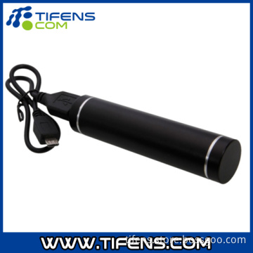 Portable Mobile Power Bank 2600mAh Black
